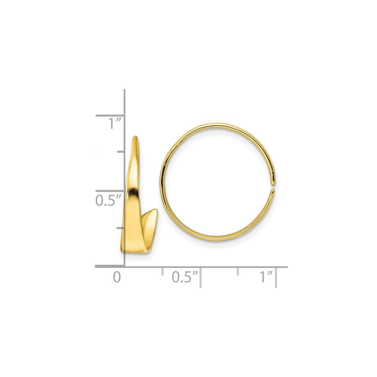 Sterling Silver Bypass Style Cuff Bracelet, Modern Minimalist Open Abstract Design