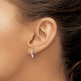 Sterling Silver Elegant Ear Cuff With Clear CZ No Piercing