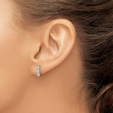 Sterling Silver Quilted Crisscross Ear Cuff Unisex Style