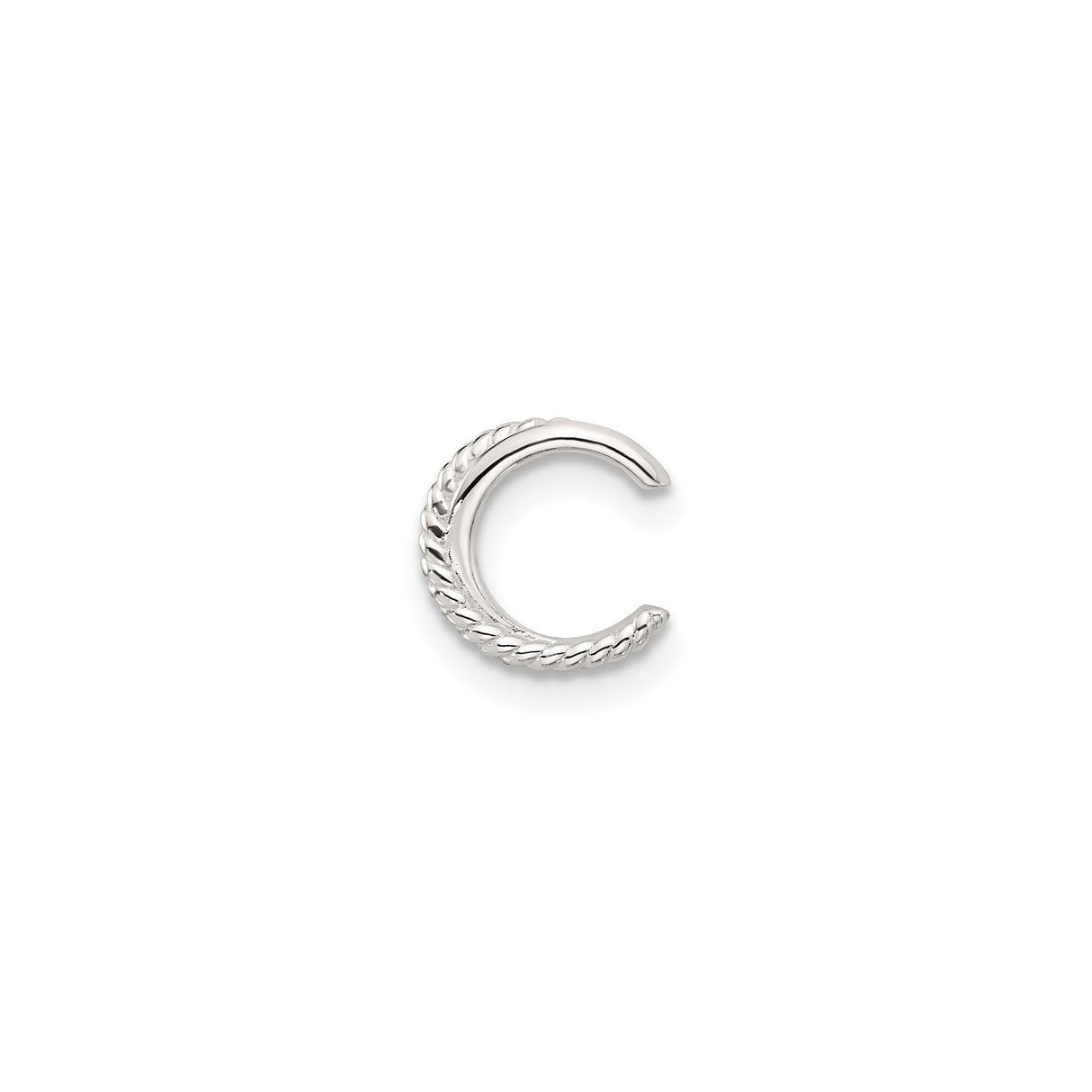 Sterling Silver Rope Twist Ring Matte Finish Minimalist Band