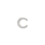 Sterling Silver Rope Twist Ring Matte Finish Minimalist Band