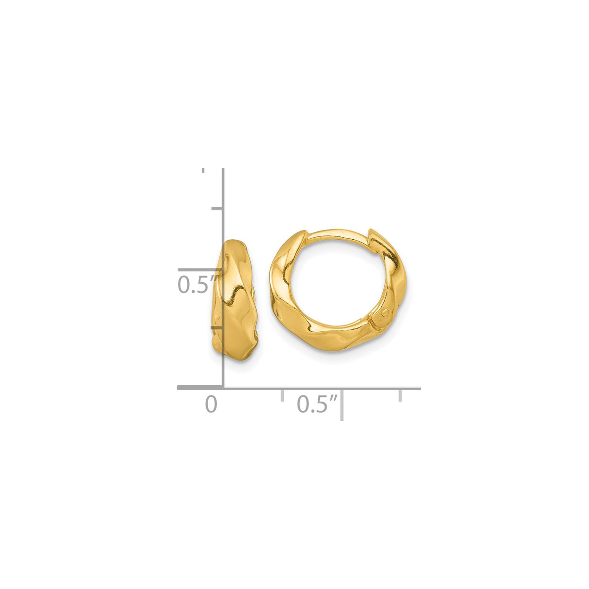 Sterling Silver Twisted Hoop Earrings, Gold Plated Chunky Huggie Hoops, Modern Minimalist Style