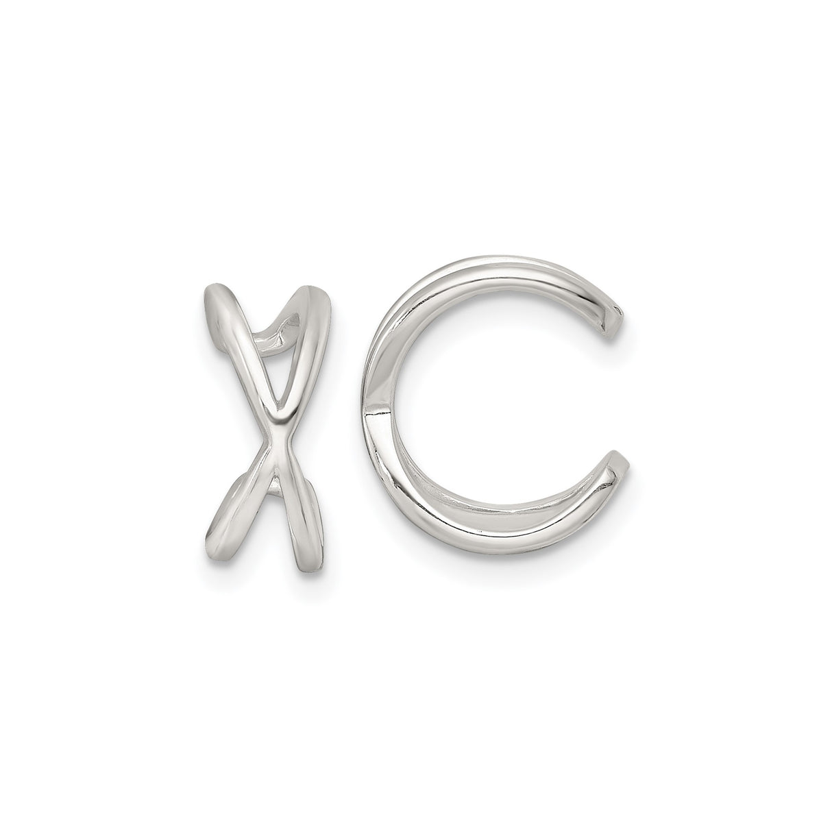 Sterling Silver XO Stud Earrings for Women - Minimalist X O Design with Polished Finish, Lightweight Romantic Studs, Dainty Love Symbol Jewelry for Everyday Wear, Anniversary or Valentines Day