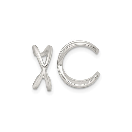 Sterling Silver XO Stud Earrings for Women - Minimalist X O Design with Polished Finish, Lightweight Romantic Studs, Dainty Love Symbol Jewelry for Everyday Wear, Anniversary or Valentines Day