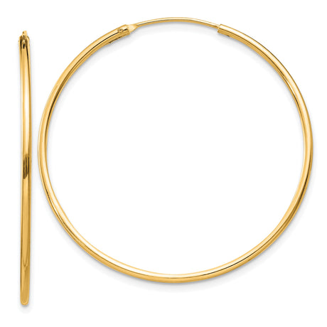 Sterling Silver Gold Plated Hoop Earrings, Large Round Minimalist Lightweight Design