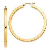 Sterling Silver Hoop Earrings, Large Bold Round Gold Plated Hoops, Minimalist Statement Style
