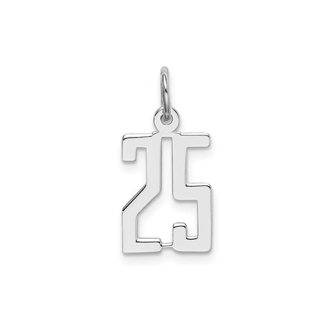 Sterling Silver Chai Pendant, Hebrew Symbol of Life, Jewish Faith Religious Charm