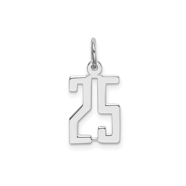 Sterling Silver Chai Pendant, Hebrew Symbol of Life, Jewish Faith Religious Charm