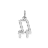 Sterling Silver Chai Pendant with Hebrew Life Symbol, Unisex Religious Jewelry