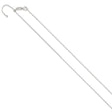 925 White Gold .95 mm Polished Chain Necklace