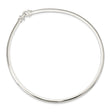 925 White Gold 4.5 mm Polished Chain Necklace