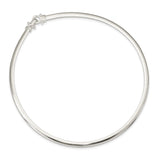 925 White Gold 4.5 mm Polished Chain Necklace