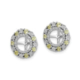 Sterling Silver Celtic Cross Clip-On Earrings with Peridot and Clear Gemstones