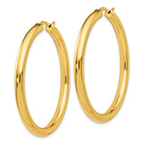 Sterling Silver Hoop Earrings, Gold Plated Minimalist Round Design with Latch Back Closure
