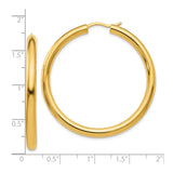 Sterling Silver Hoop Earrings, Gold Plated Minimalist Round Design with Latch Back Closure