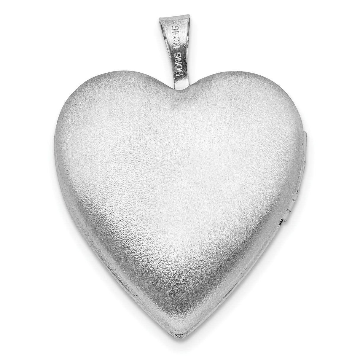 Sterling Silver Heart Locket Pendant with Pink Rose and Mom Text, Floral Keepsake Jewelry for Women