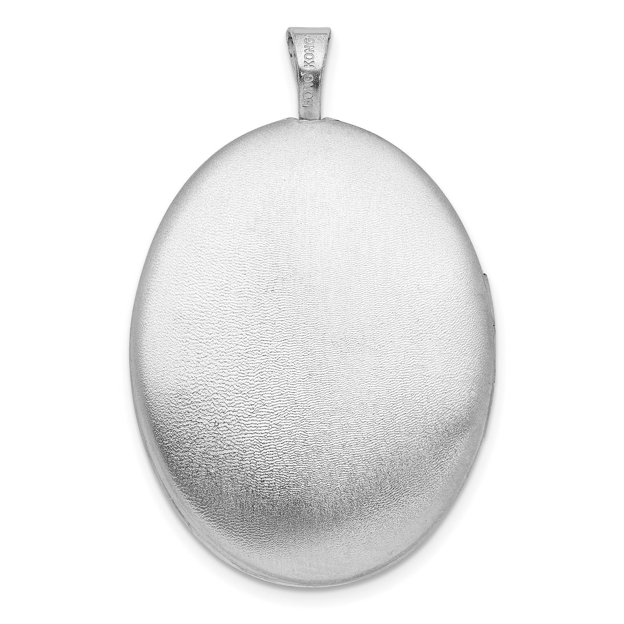 Sterling Silver Oval Locket Pendant with Green Enameled Four-Leaf Clover, Irish Heritage Design