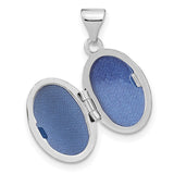 Sterling Silver Oval Locket Pendant with Filigree Scroll Design, Vintage-Inspired Keepsake Jewelry