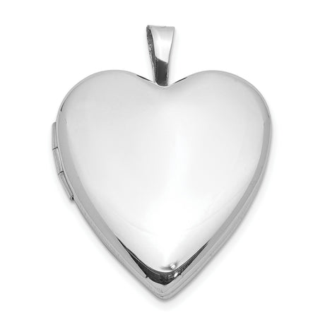 Sterling Silver Oval Photo Locket Pendant, Hinged Design, Classic Polished Sentimental Jewelry