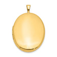 1/20 Gold Filled 26mm 2 Frame Oval Locket Charm Pendant in Real  Yellow Gold