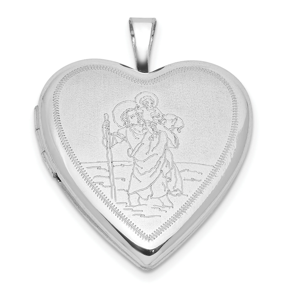 Sterling Silver Crucifix Cross Pendant, Classic Christian Religious Design