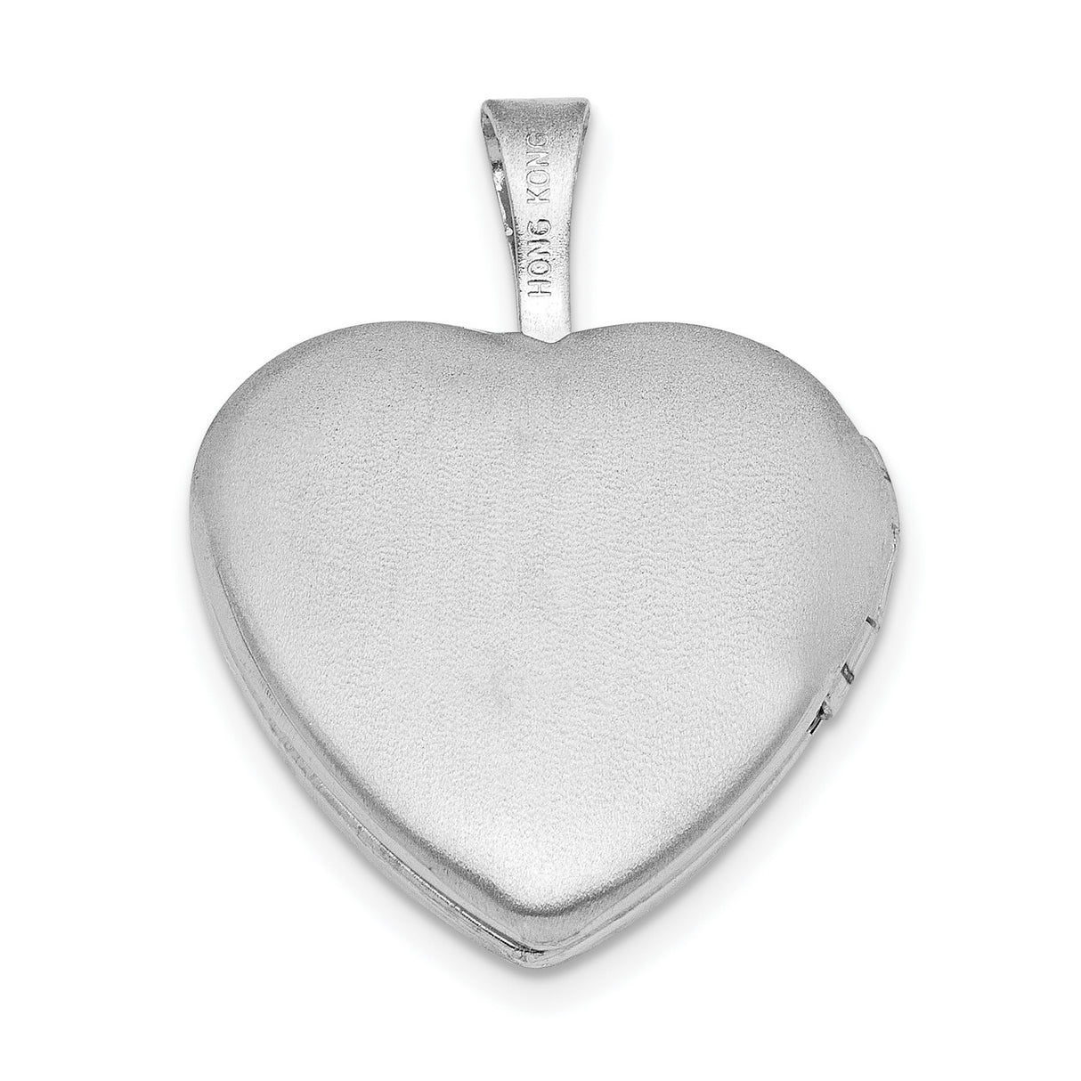 Sterling Silver Heart Locket Pendant with Infinity Symbol Made of Hearts for Women