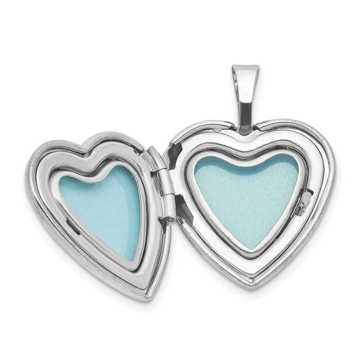 Sterling Silver Heart Locket Pendant with Sun Symbol and You Are My Sunshine Engraving