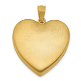 1/20 Gold Filled 4 Frame Enameled Heart Locket Charm Pendant in Real  Yellow Gold