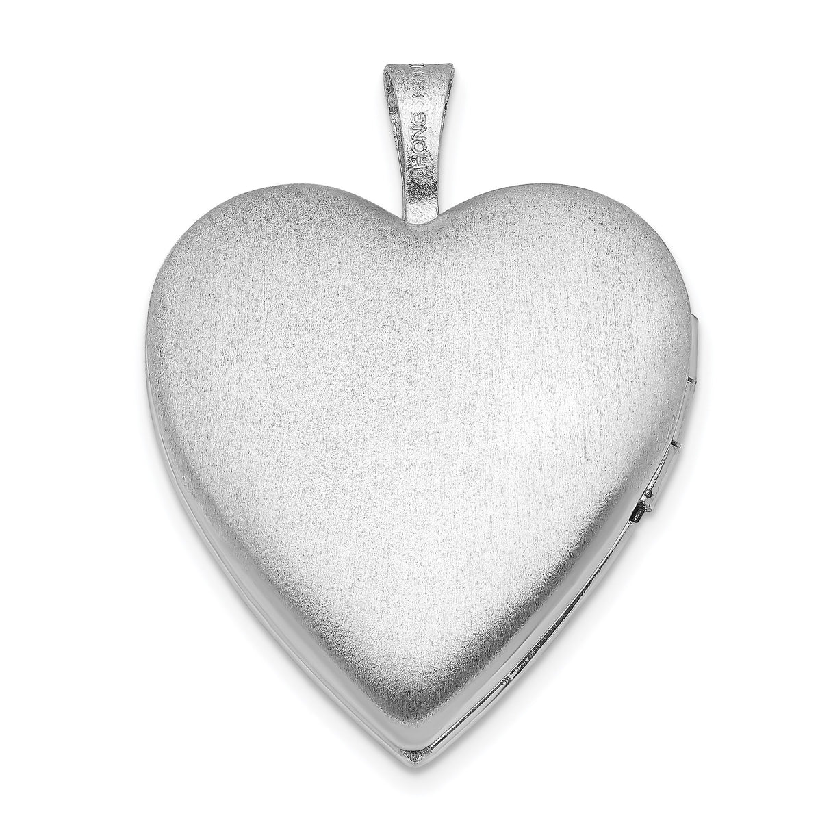 Sterling Silver Heart Locket Pendant with Floral Engraving, Romantic Keepsake Jewelry for Women