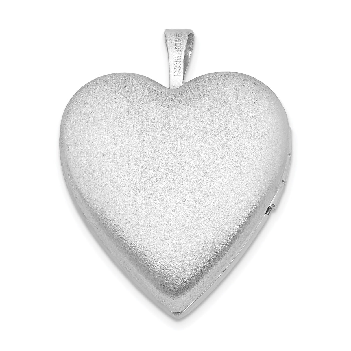 Sterling Silver Heart Locket Pendant with Grandma Engraving, Sentimental Family Jewelry