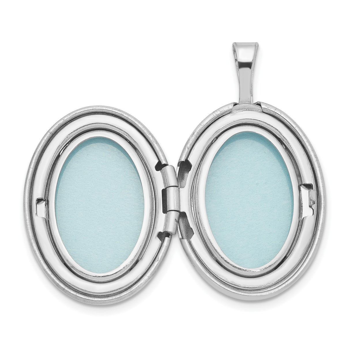 Sterling Silver Oval Locket Pendant with Etched Leaf Wreath Design for Women