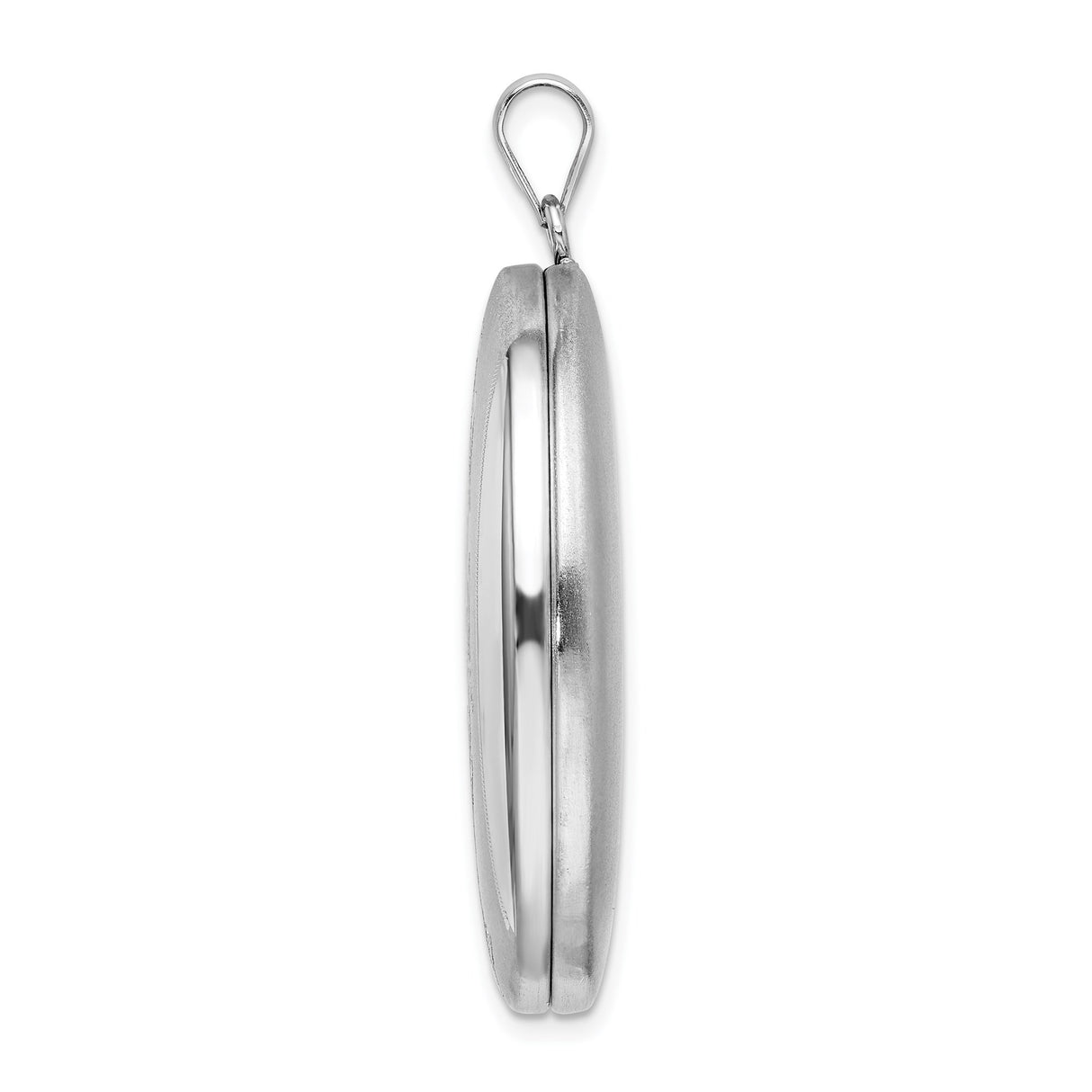 Sterling Silver Oval Locket Pendant with Butterfly Design, Memorial Keepsake Jewelry for Women