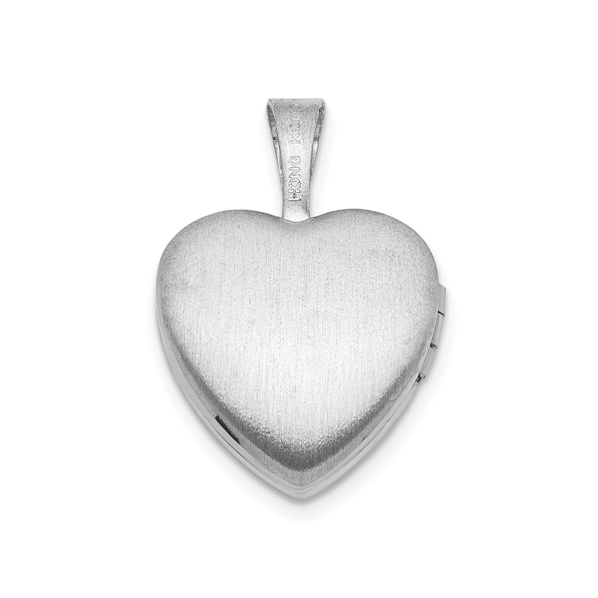 Sterling Silver Heart Locket Pendant with Its a Girl Design for Women or Grandmothers