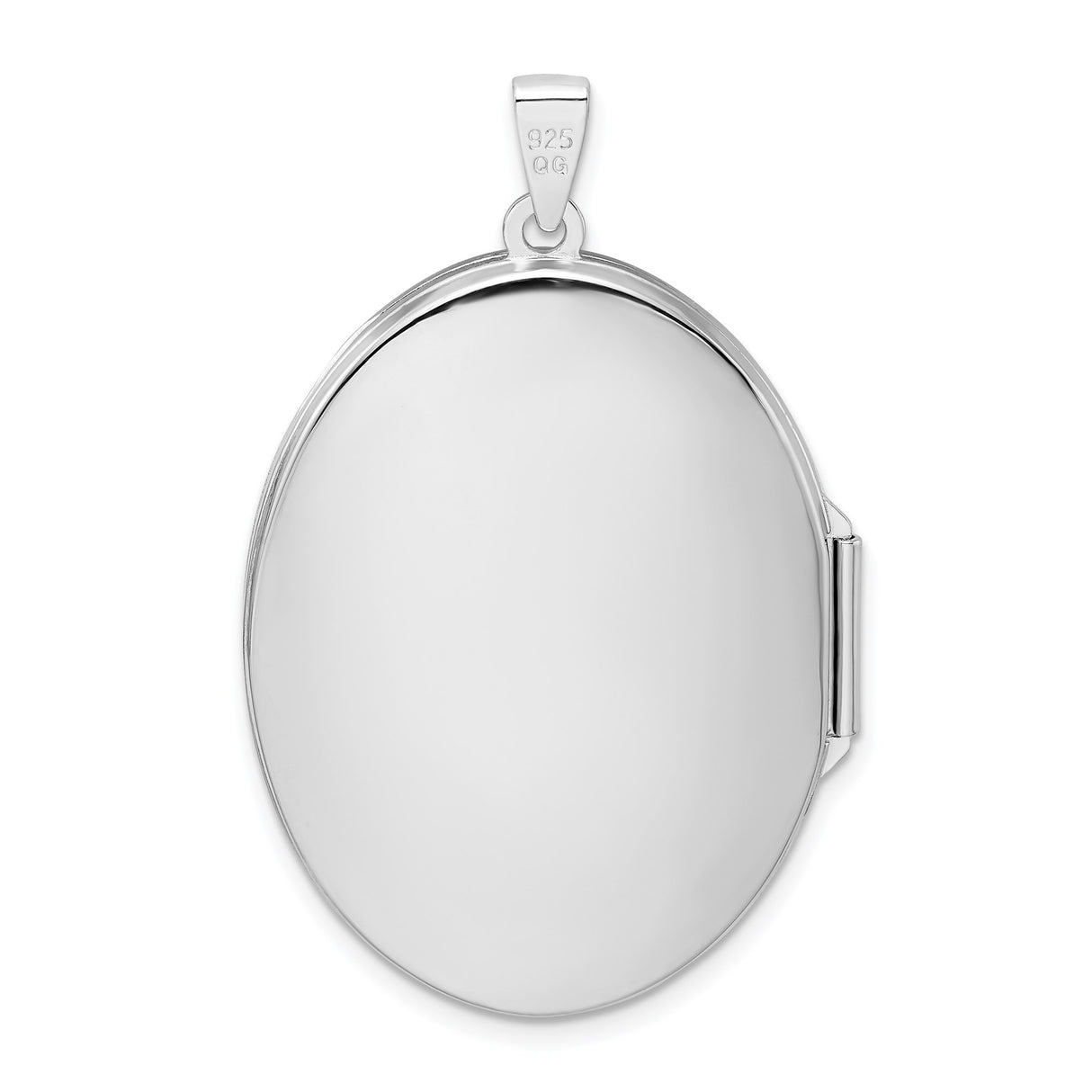 Sterling Silver Oval Locket Pendant with Floral Scroll Design, Vintage-Inspired Memorial Jewelry