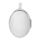 Sterling Silver Oval Locket Pendant with Floral Scroll Design, Vintage-Inspired Memorial Jewelry