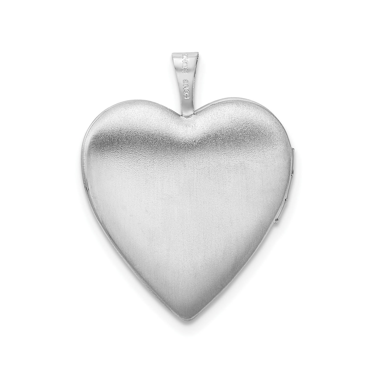 Sterling Silver Heart Locket Pendant with Paw Print Design, Pet Memorial Jewelry for Women