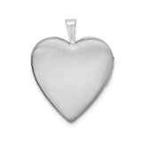 Sterling Silver Heart Locket with Pawprints, Pet Memorial Pendant for Women