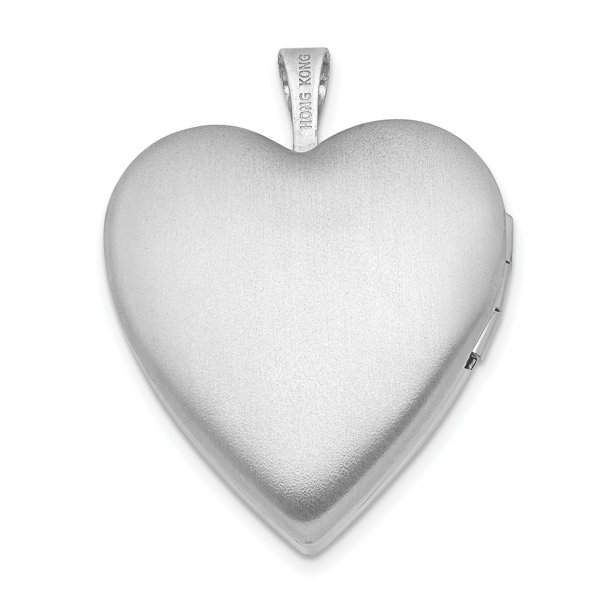 20mm Pink Agate Angel Cameo Locket Charm Pendant in Real 925 Sterling Silver