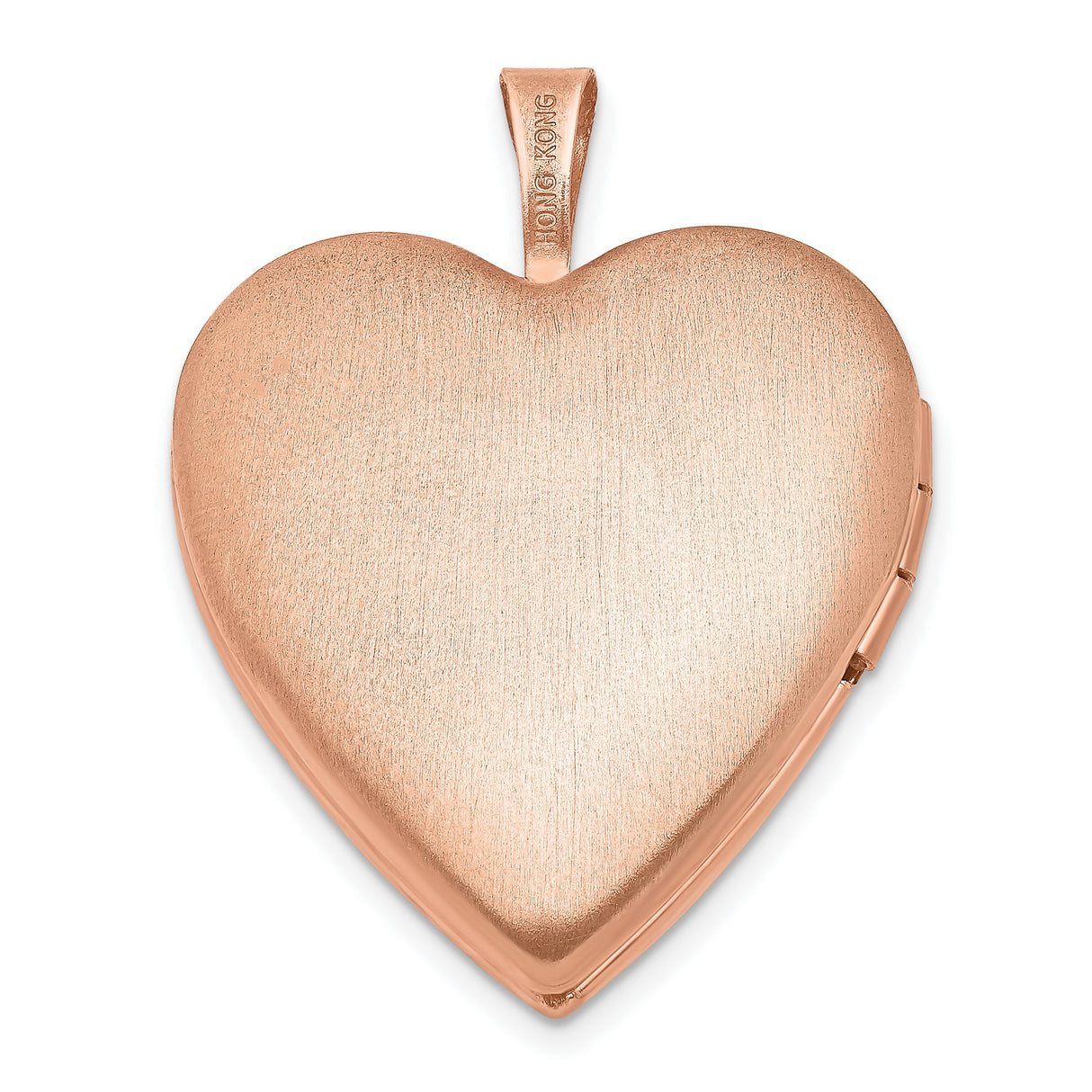 20mm Swirl Design Heart Locket Charm Pendant in Real 925 Sterling Silver