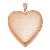 20mm Swirl Design Heart Locket Charm Pendant in Real 925 Sterling Silver