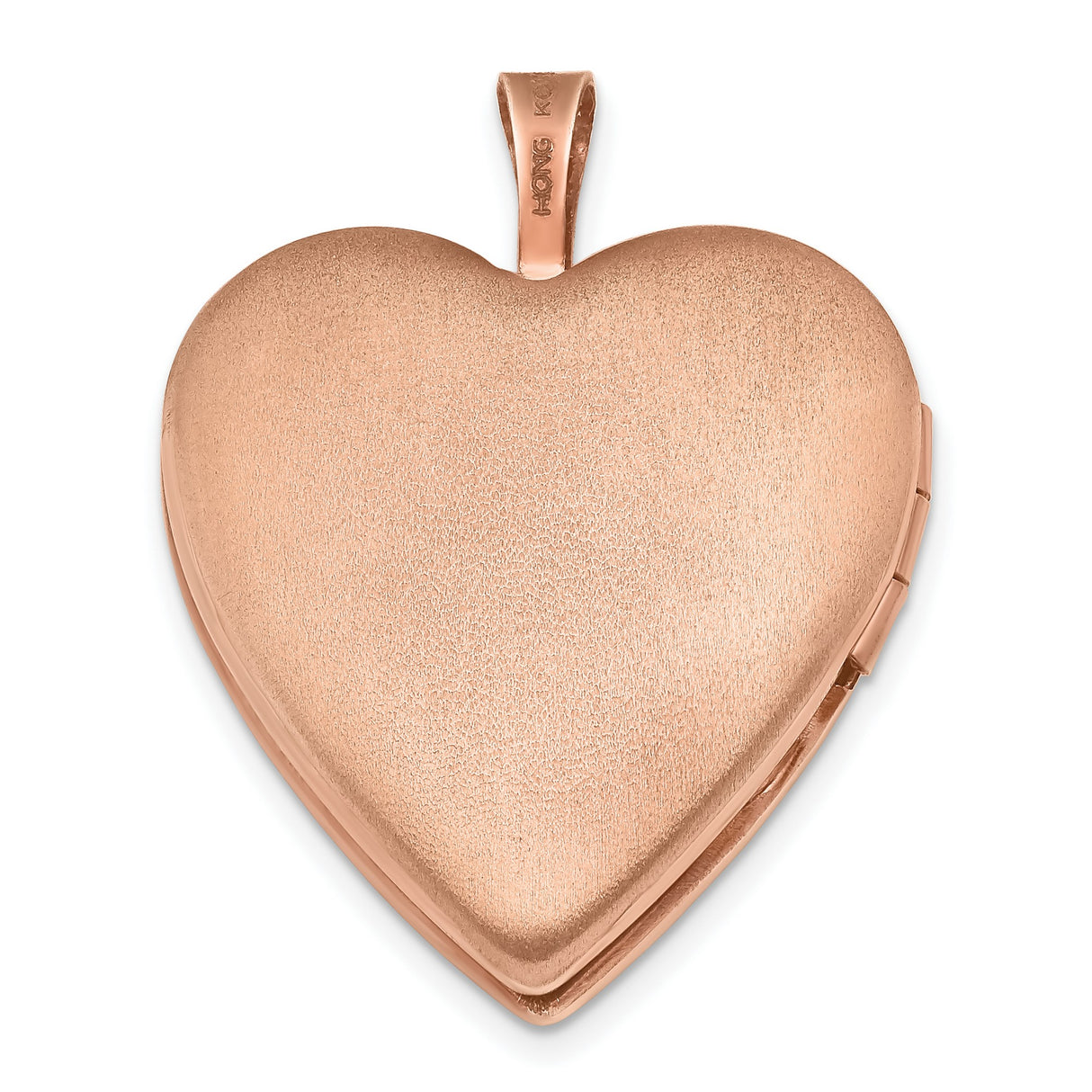 20mm Double Hearts Heart Locket Charm Pendant in Real 925 Sterling Silver