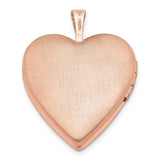 20mm Forever in my Heart Locket Charm Pendant in Real 925 Sterling Silver