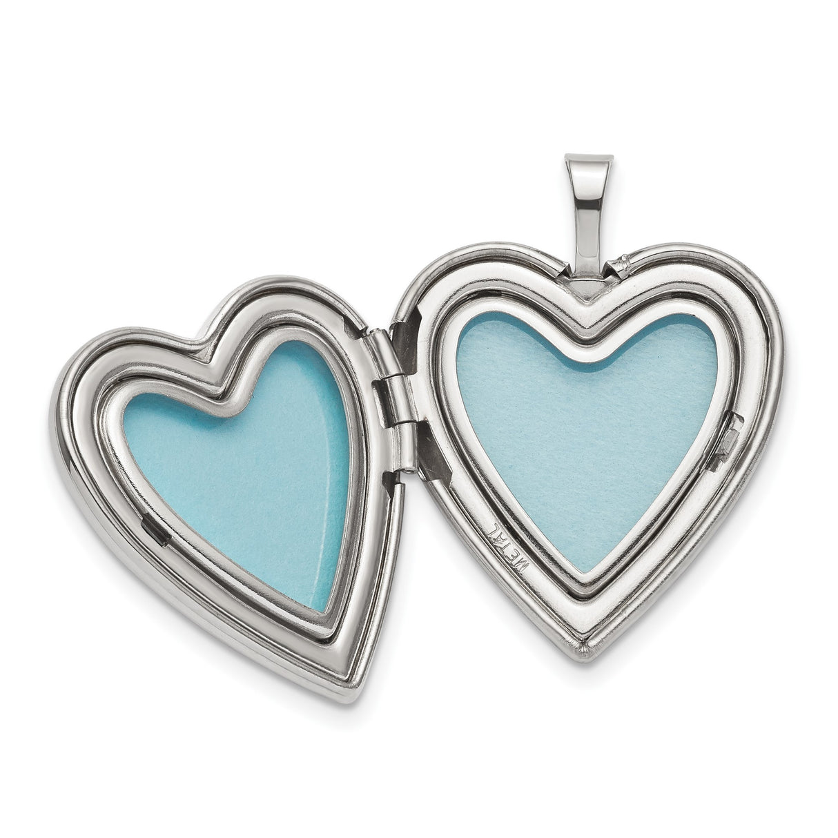 Sterling Silver Celtic Cross Pendant with Green Enamel Heart Locket Charm