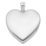 24mm Enameled Pink Ribbon Ash Holder Charm Pendant in Real 925 Sterling Silver
