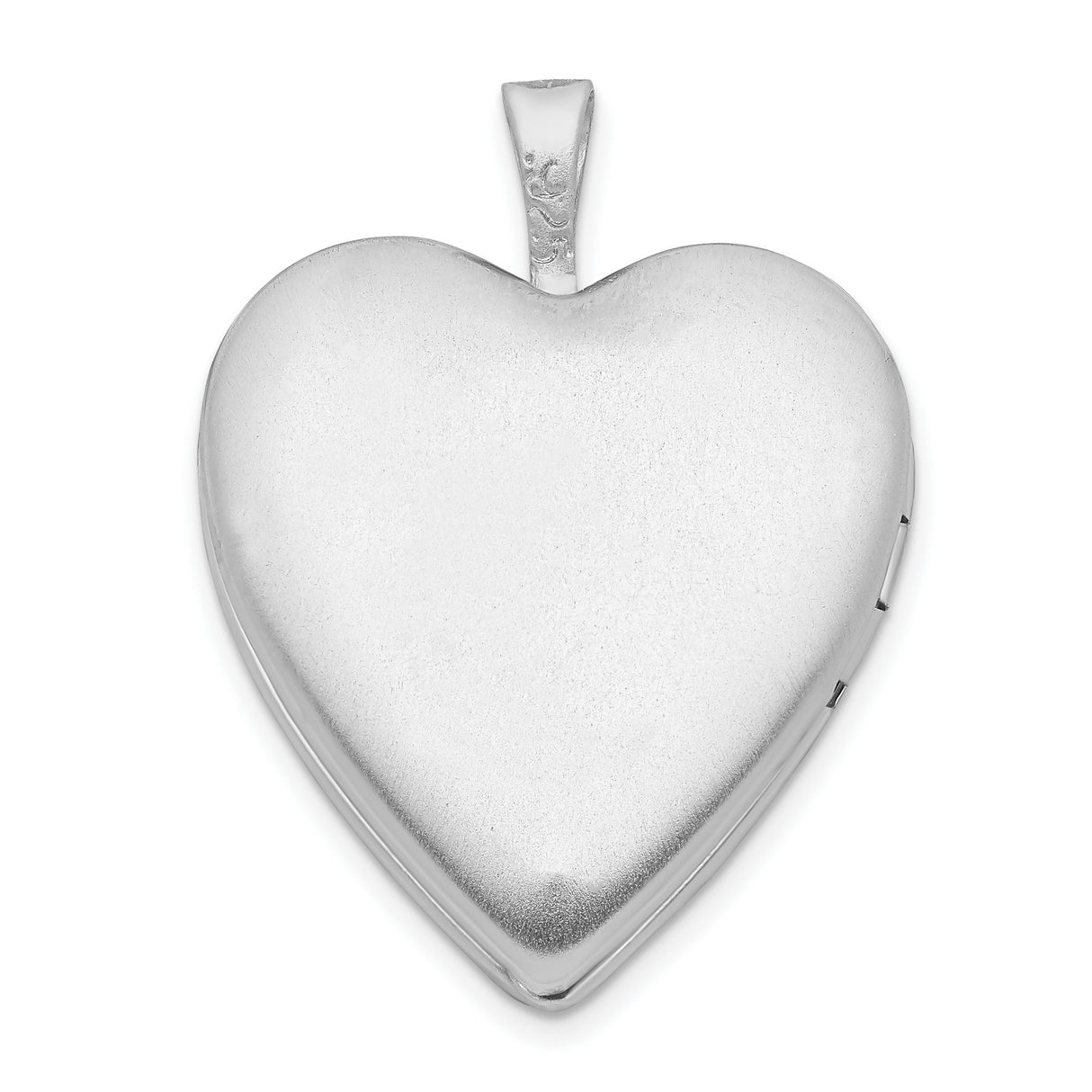 Tree Design Heart Locket Charm Pendant in Real 925 Sterling Silver