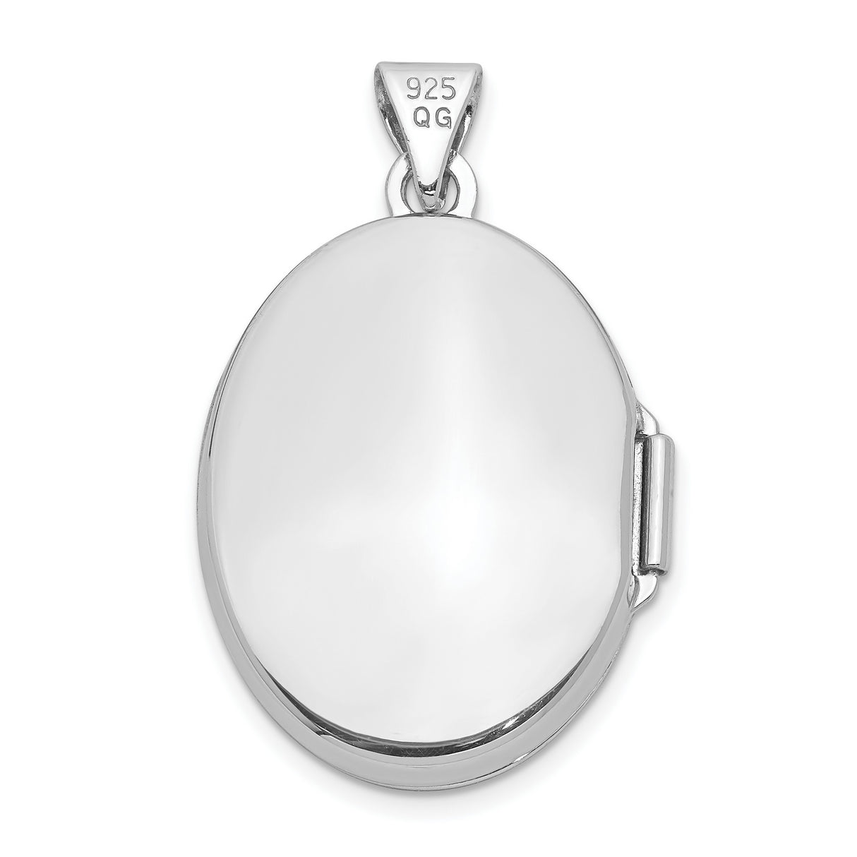Sterling Silver Saint Christopher Medal Pendant with Gold Tone Locket, Christian Spiritual Jewelry