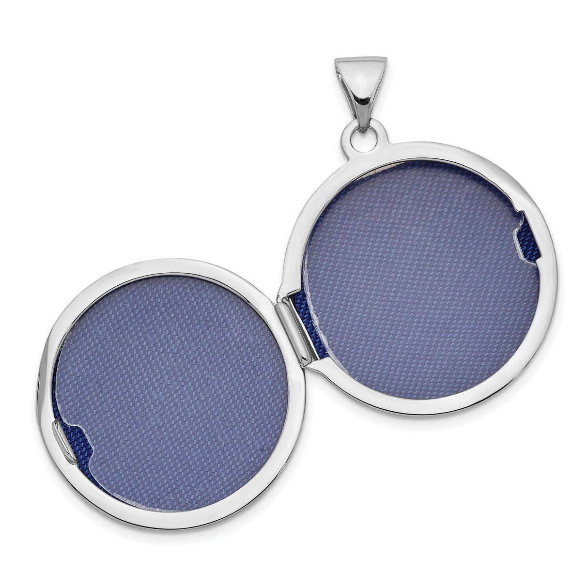 20mm Scroll Round Locket Charm Pendant in Real 925 Sterling Silver