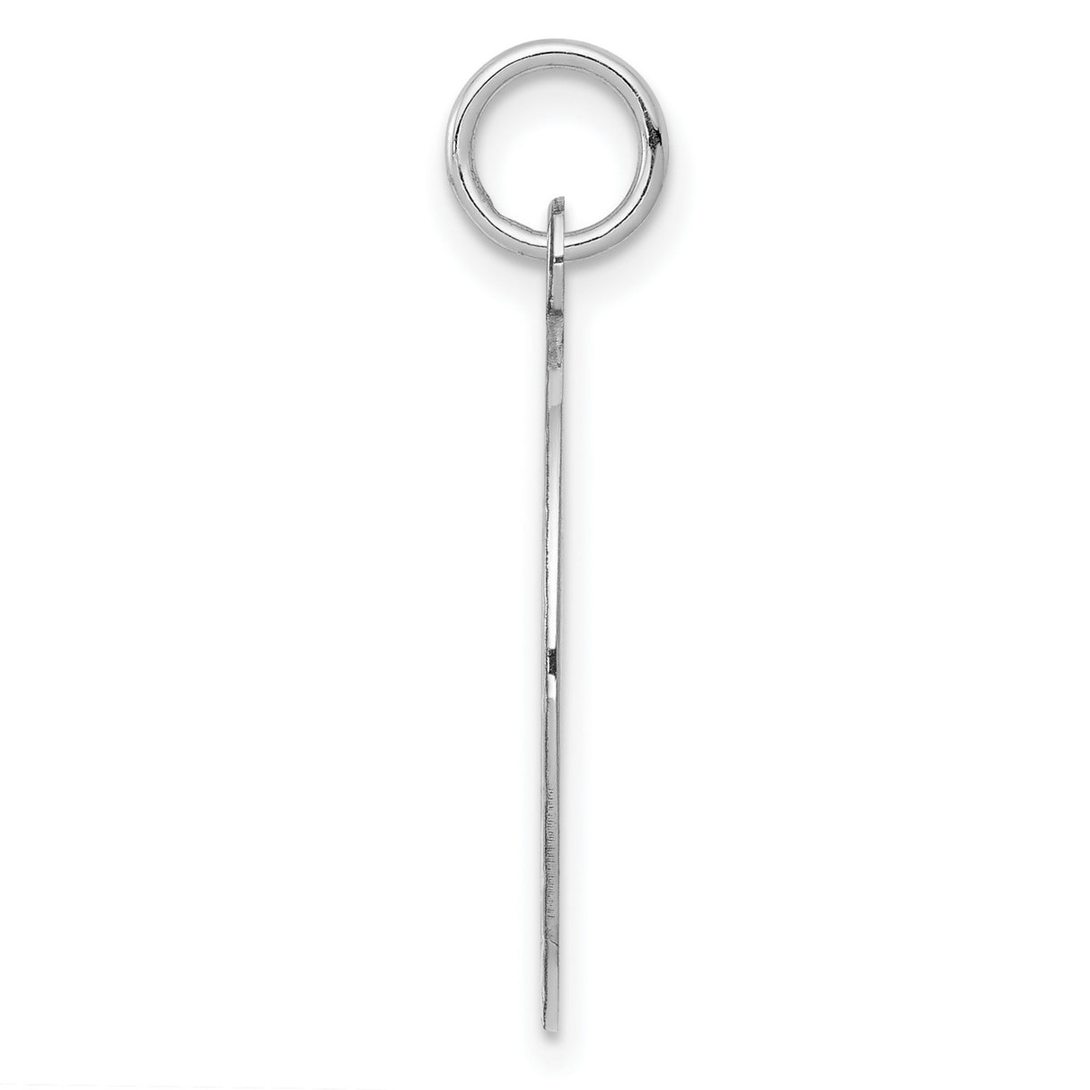 Engravable Boy Disc Charm Pendant in Real 925 Sterling Silver