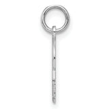 Engravable Boy Polished Front/Satin Back Disc Charm Pendant in Real 925 Sterling Silver