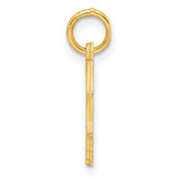 Engravable Boy Polished Disc Charm Pendant in Real 925 Sterling SIlver